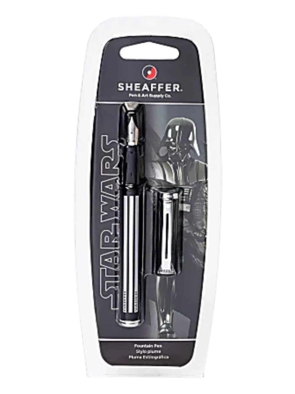 Sheaffer Pop Star Wars Darth Vader Plume Fountain Pen Medium Point Black Ink